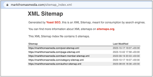 a sitemap to google search console