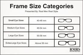 61 Bright Eyeglasses Measurements Chart