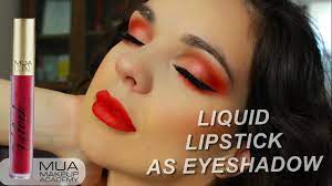 how to use liquid lipstick as eyeshadow