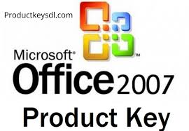 microsoft office 2007 key for