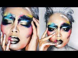 artistic editorial face paint inspired
