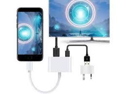 Lightning To Hdmi Adapter Lightning To Digital Av Adapter 1080p With Lightning Charging Port 4k Hdmi Sync Screen Converter For Select Iphone Ipad And Ipod Models And Tv Monitor Projector White Newegg Com