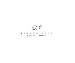 makeup logo design for lauren jane