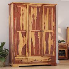Broyhill solid wood armoire/wardrobe in farmington, ar. Crossett Solid Wood Large Clothing Armoire With Shelves Drawers