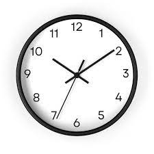 Simple Wall Clock White Clock Clock