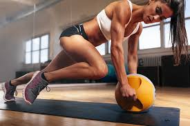 Image result for posing with medicine ball