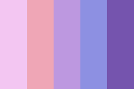 English language names are approximate equivalents of the hexadecimal color codes. Pastel Pink To Purple Color Palette