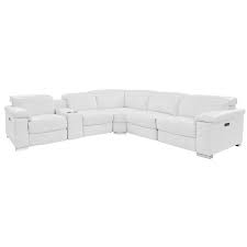 Charlie White Leather Power Reclining