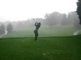 Image result for rain golf course