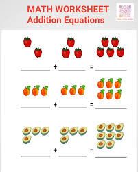 Color the biggest and smallest object as the color stated. Simonclarice Math Worksheet For Ukg Addition Facebook