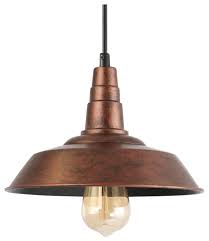 Bronze Industrial Frosted Glass Dome