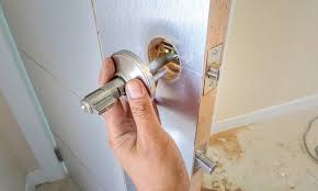 It's called a privacy lock. How To Remove Door Knob With Without Screws