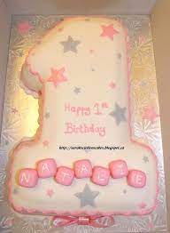 27 Brilliant Picture Of 1st Birthday Girl Cakes Birijus Com  gambar png
