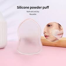 1pc transpa silicone makeup sponge
