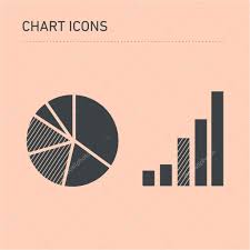 Conceptual Infographic Universal Chart Icons Stock Vector