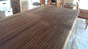 smith hawken teak cleaning and