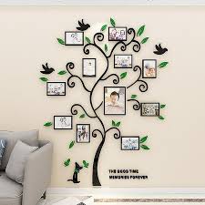 3d Acrylic Tree Wall Stickers Photo