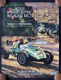 2006 monterey historic races poster