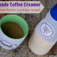 homemade coffee creamer over 2 dozen