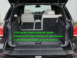 This article outlines the location of the battery in the bmw 5 series. Bmw X5 F15 Battery Location Car View Specs