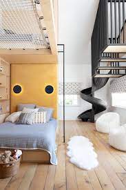 A glossy sliding wardrobe and a cute study corner completes this kids' room design. 55 Kids Room Design Ideas Cool Kids Bedroom Decor And Style