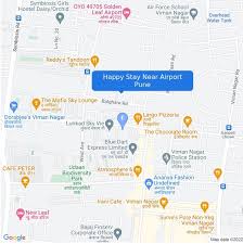 address of happy stay near airport pune