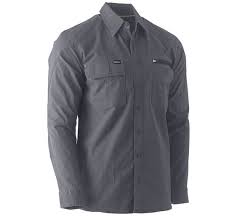 Bisley Workwear Uks6144_bccgs Flex Move Utility Shirt Long Slee