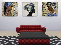 sims resource urban paintings posters