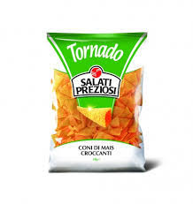 9 buste da 200 g. Patatine Salati Preziosi Tornado Coni Di Mais Supermercato A Domicilio