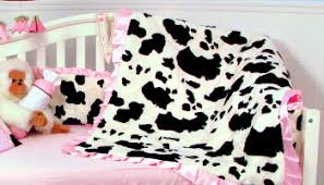 purchase cow print crib skirt up to
