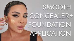flawless foundation and concealer