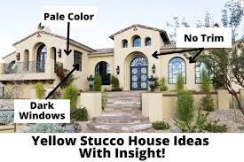 Yellow Stucco House Ideas