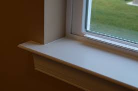 Our window sills are deeper because of the 2' x 6' exterior wall ...