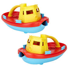 eco friendly scoop and pour tug boats