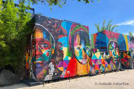 Murals At Wynwood Walls In Miami