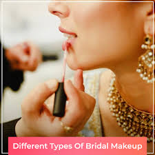 top 5 types of bridal makeup looks