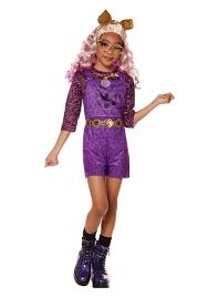 monster high clawdeen wolf kid s costume