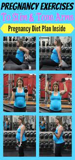 tone slim the arms during pregnancy