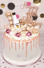 Do you need a cake for an 18th, 21st, 30th, 40th, 50th, 60th, 70th or 80th birthday celebration (or anything in between) and don't know. Rose Gold 18th Birthday Cake Cakey Goodness