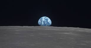 Earthrise on Moon Day by Microsoft ...