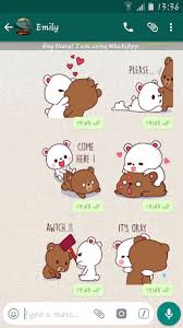 lovely bears stickers for whatsapp