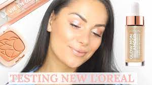 summer glowy makeup tutorial using new