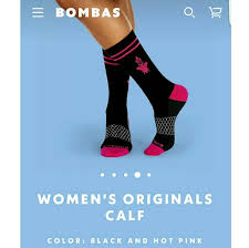 Bombas Womens Originals Calf Socks Nwt