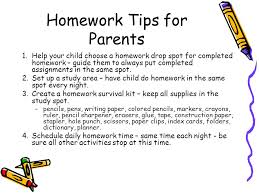 Parents Helping Kids with Homework Infographic