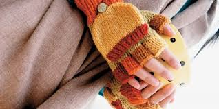 A pair of fingerless gloves is a great project for adventurous knitters who are comfortable knitting with double pointed needles. Fingerless Gloves Knitting Pattern Thefashiontamer Com