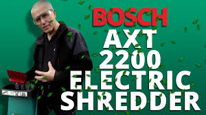 bosch axt 2200 rapid electric shredder