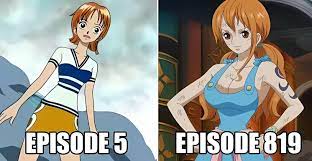 Vorher-Nachher-Vergleich zeigt wie One Piece Charaktere sich im Laufe der  Serie verändert haben - Phanimenal - Täglich interessante Anime News und  Gaming News