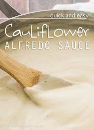 easy cauliflower alfredo sauce