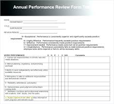 Job Performance Appraisal Template Employee Forms Naveshop Co