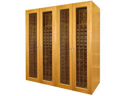 Wine Cabinet With 4 Glass Doors